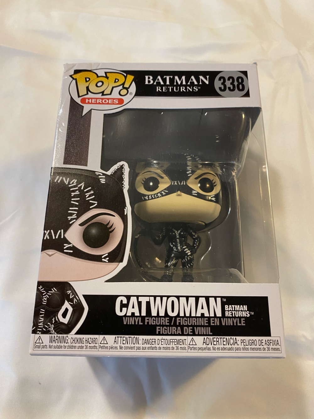 Funko Batman Returns Catwoman Pop! Figure Boxed - Black and Gray